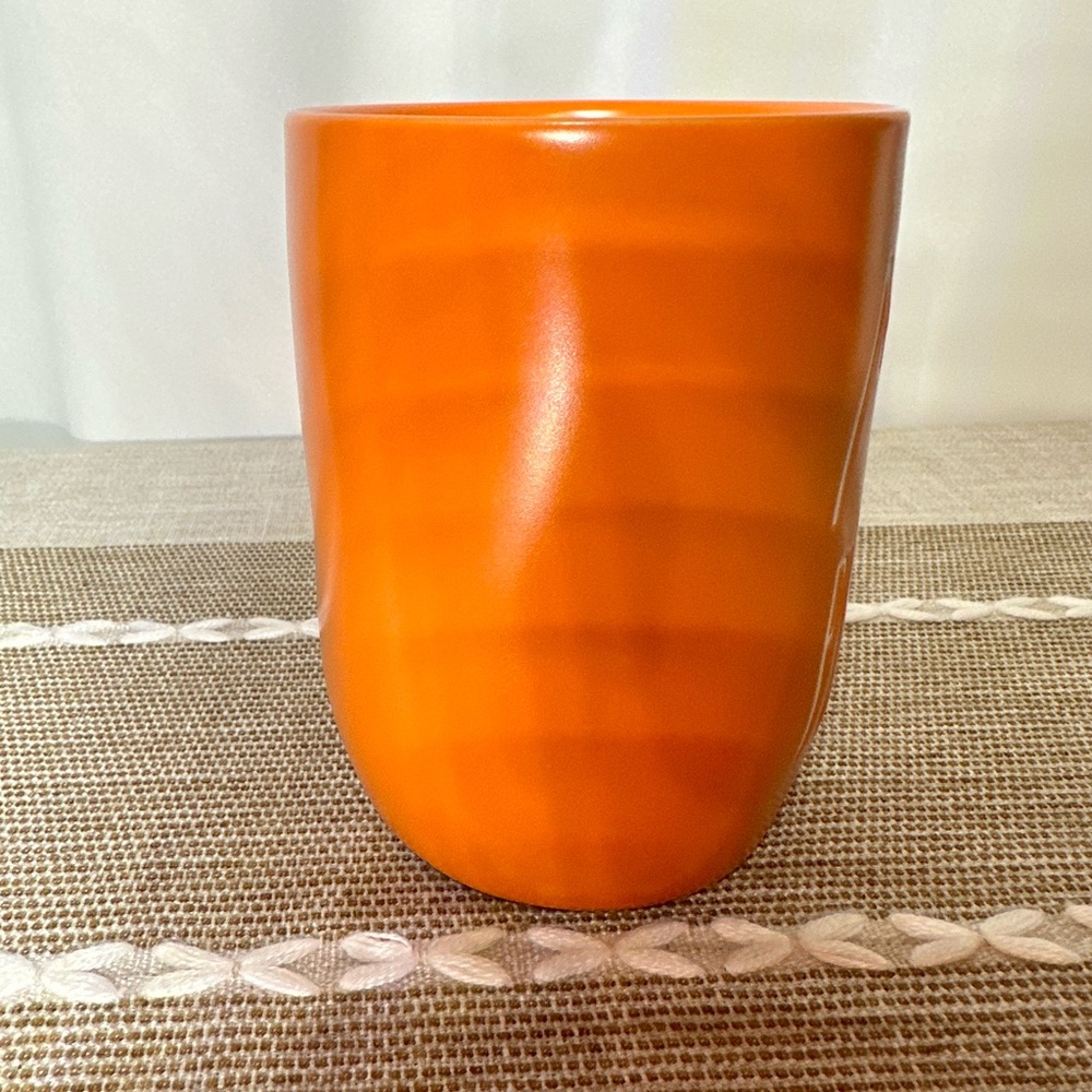 Rae Dunn “MORNIN’ PUMPKIN” 12 Ounce Coffee Mug - Picture 4 of 9